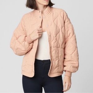 BlankNYC Carnation Quilted Drop Shoulder Jacket